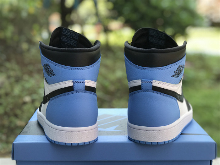 Authentic Air Jordan 1 High OG “UNC Toe”