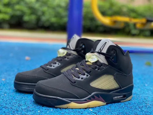 Authentic A Ma Maniére x Air Jordan 5 “Black”