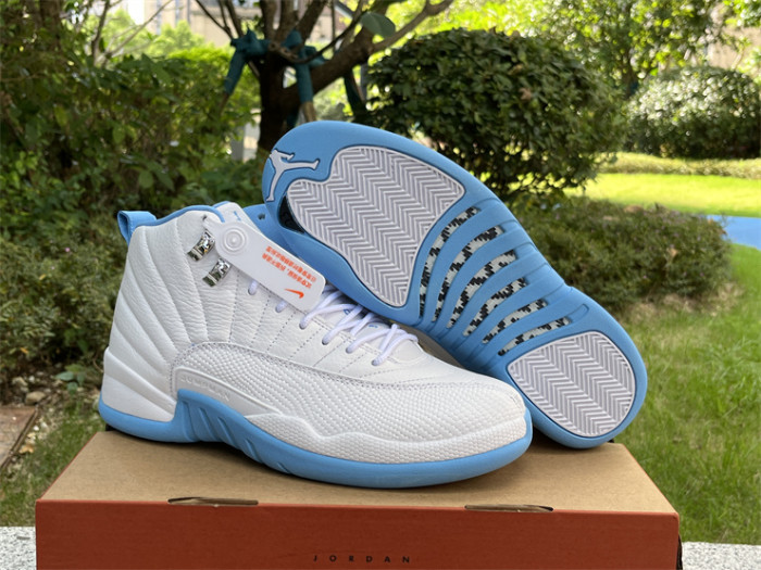 Authentic Air Jordan 12 Univeristy Blue