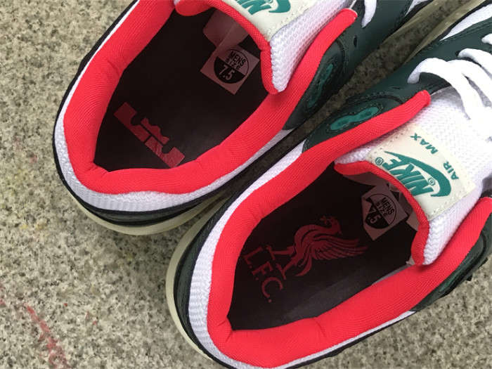 Authentic LeBron x Nike Air Max 1 “Liverpool”