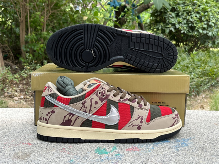 Authentic Nike SB Dunk Low “Freddy Krueger”