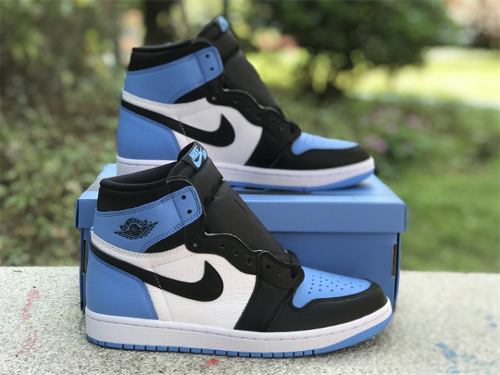 Authentic Air Jordan 1 High OG “UNC Toe”
