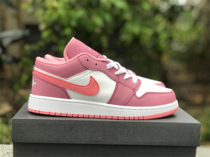 Authentic Air Jordan 1 Low Desert Berry