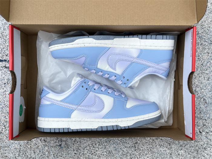 Authentic Nike Dunk Low “Blue Canvas” GS