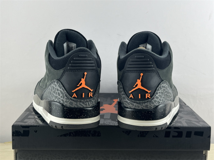 Authentic Air Jordan 3 “Fear”2023