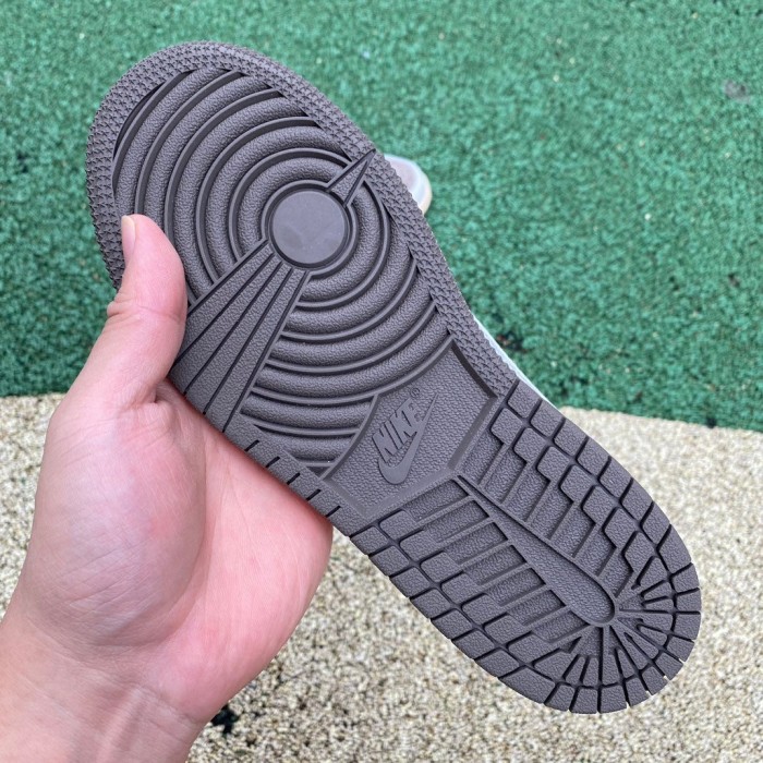 Authentic Travis Scott x Air Jordan 1 Low OG “Reverse Mocha” Kids Shoes