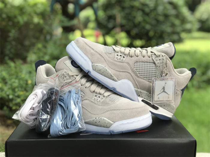 Authentic Air Jordan 4 PE Georgetown（restock)