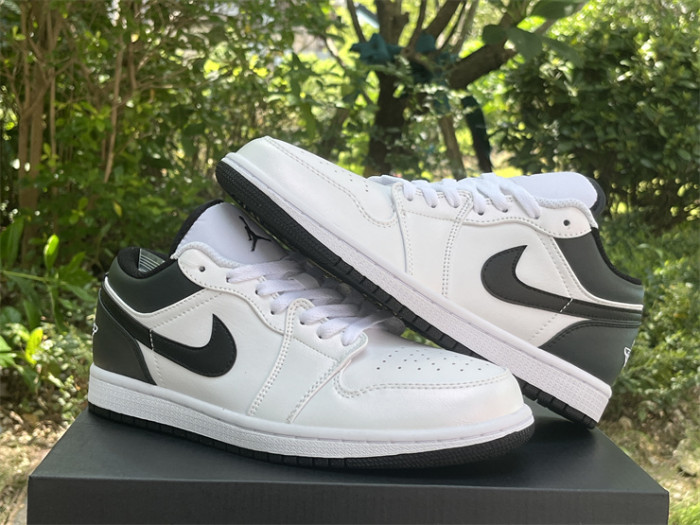 Authentic Air Jordan 1 Low Black White