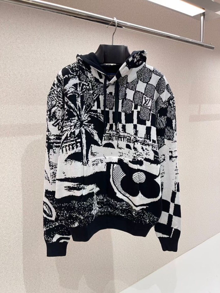 LV Hoodies High End Quality-130