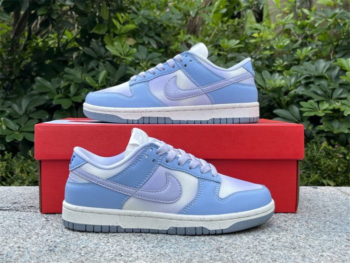 Authentic Nike Dunk Low “Blue Canvas” GS