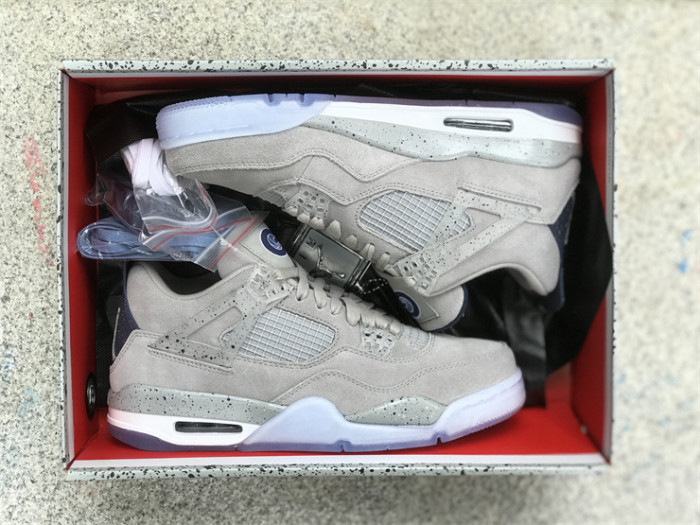 Authentic Air Jordan 4 PE Georgetown（restock)