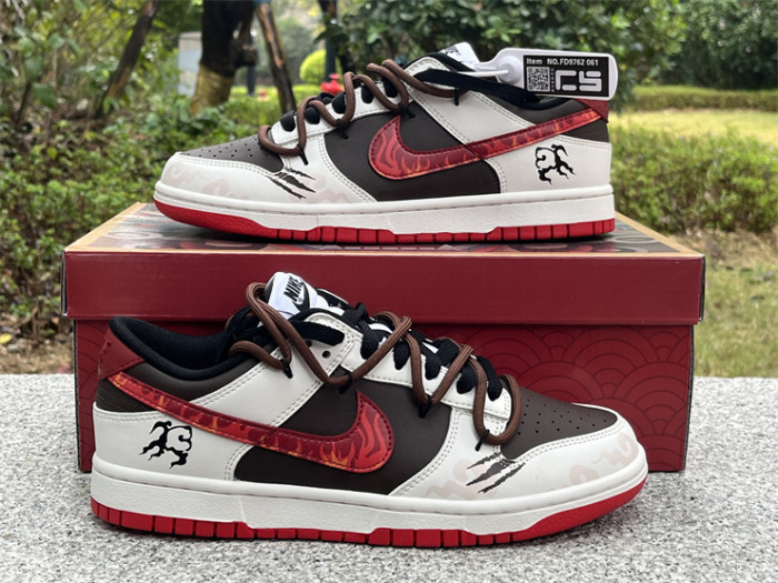 Nike Dunk Low Dragon Year Custom made