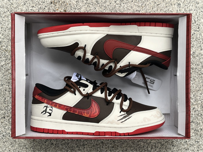 Nike Dunk Low Dragon Year Custom made