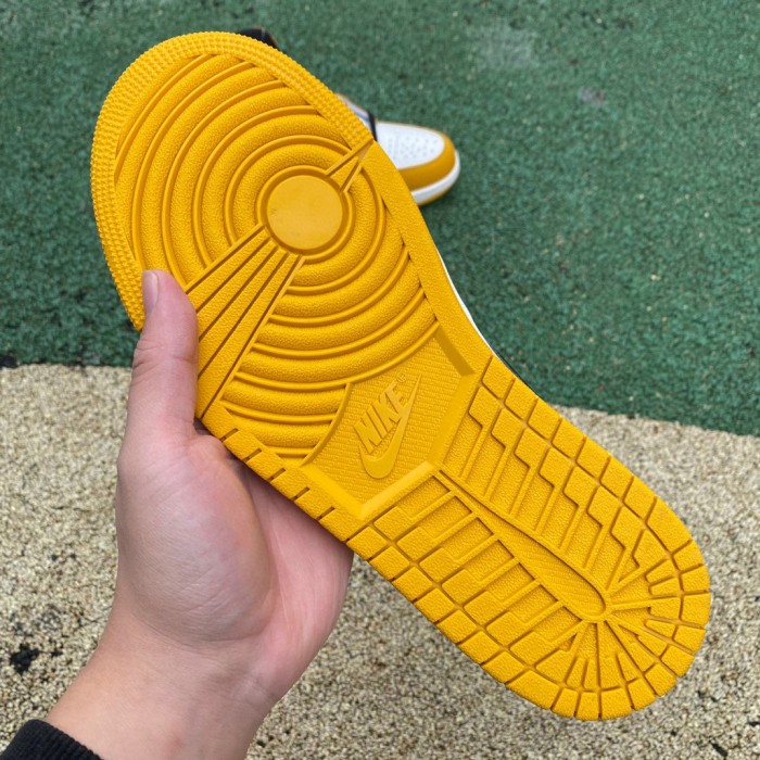 Authentic Air Jordan 1 High OG “Yellow Ochre”