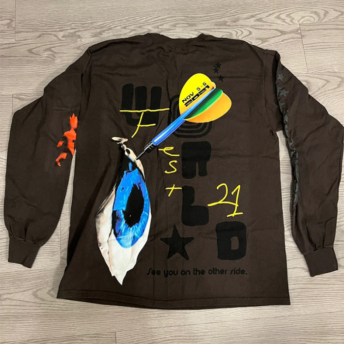 Travis Scott Long T Shirt 1：1 Quality-001
