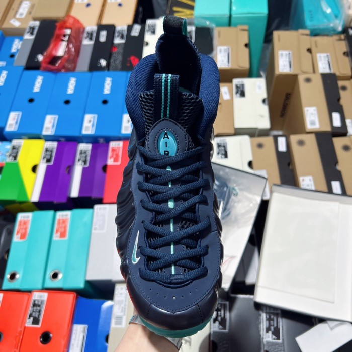 Authentic Air Foamposite One Pro Dark Obosidin