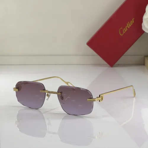 Cartier Sunglasses AAAA-4424