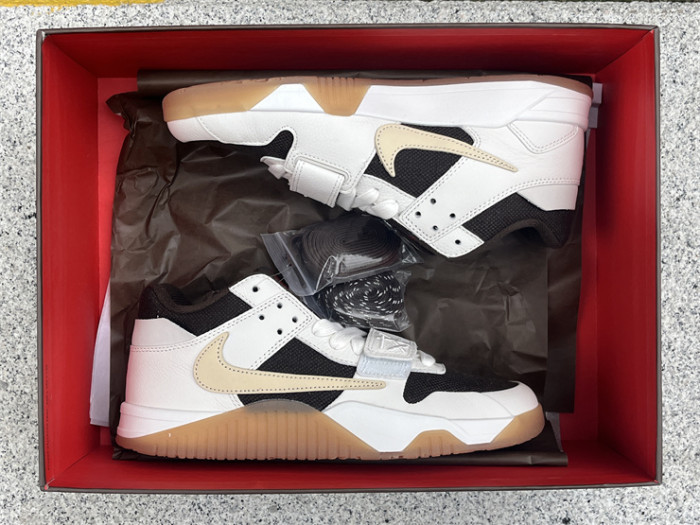 Authentic Travis Scott x Jordan Cut The Check Mocha