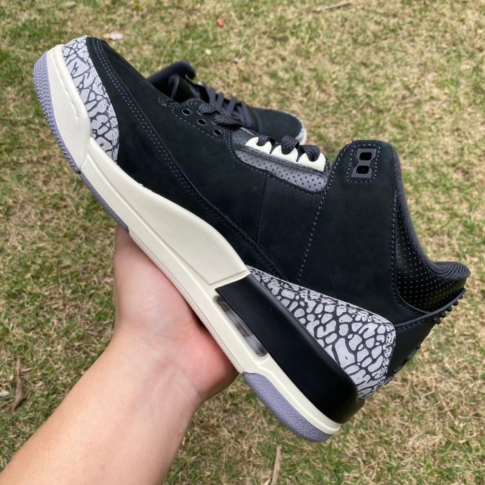 Authentic Air Jordan 3 Off Noir Women