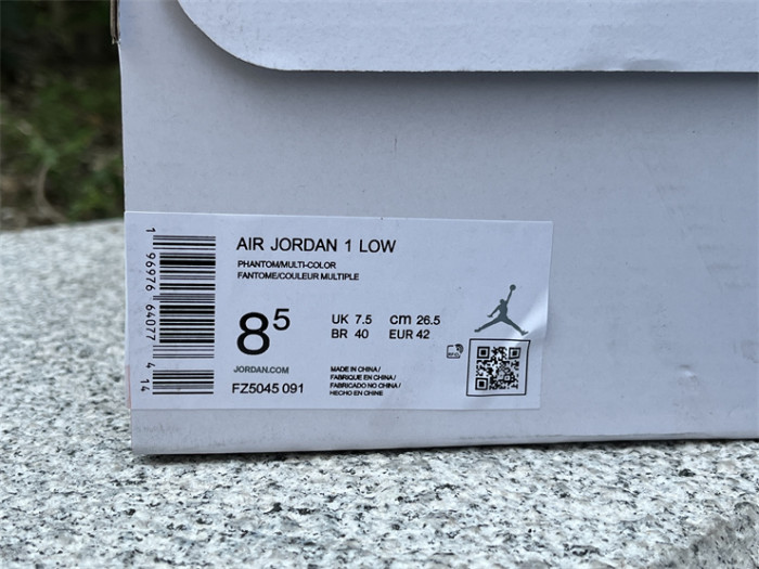 Authentic Air Jordan 1 Low “Phantom Denim”