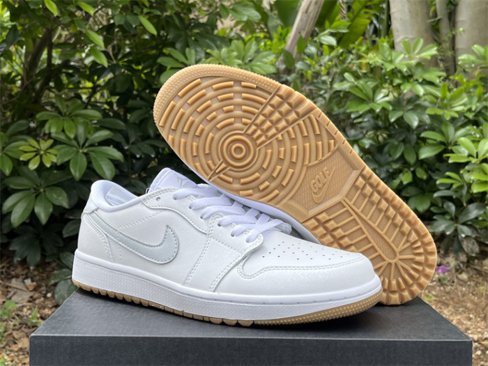 Authentic Air Jordan 1 LOW GOLF White DD9315-111