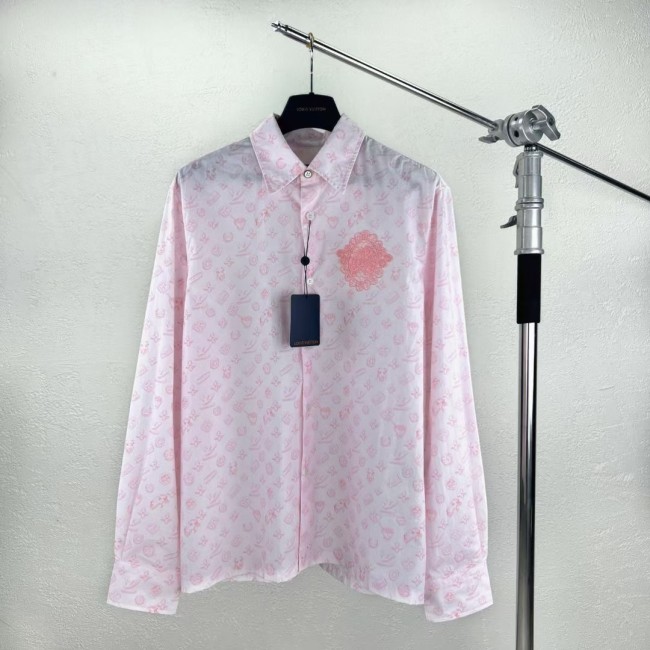 LV Shirt High End Quality-1053