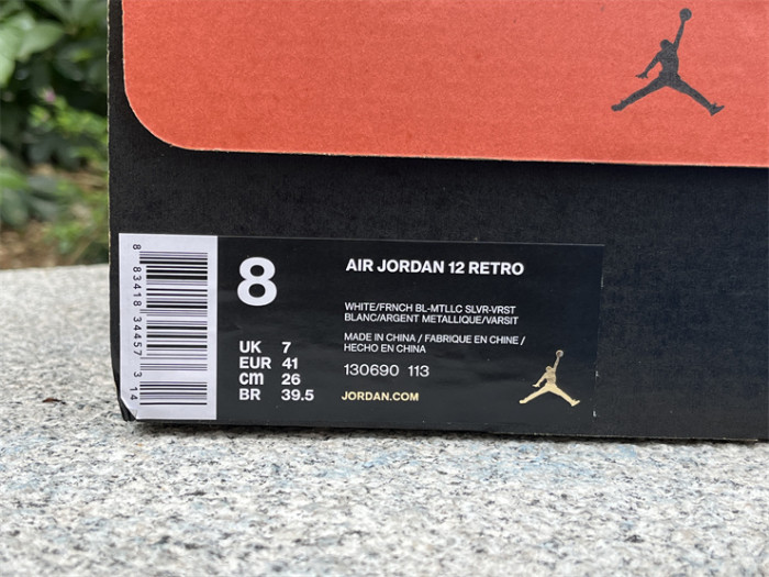 Authentic Air Jordan 12 “French Blue” (restock)