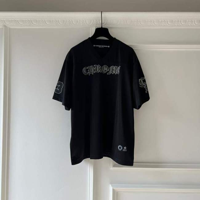 Chrome Hearts Short Shirt High End Quality-072