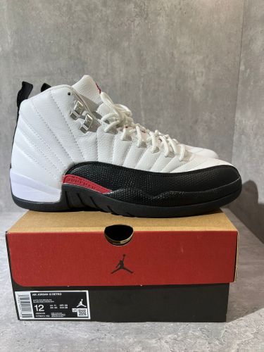 Authentic Air Jordan 12 “Red Taxi”