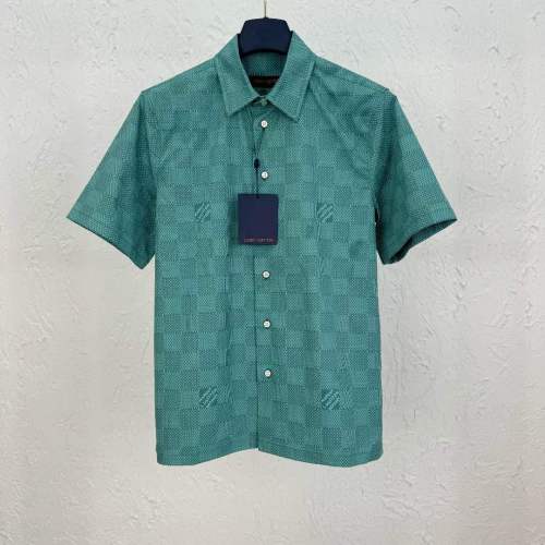 LV Shirt High End Quality-1076