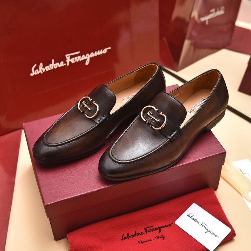 Ferragamo Men shoes 1：1 quality-366