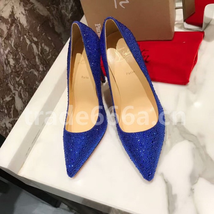 Super Max Christian Louboutin Custom High Heel-096