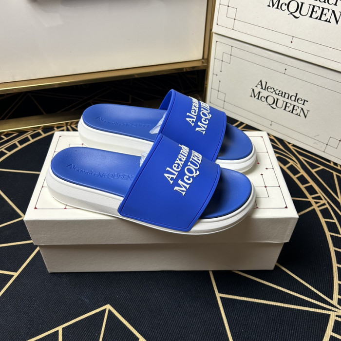 Alexander McQueen men slippers AAA-035