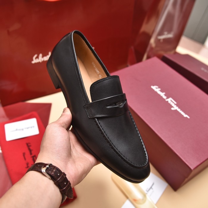 Ferragamo Men shoes 1：1 quality-355