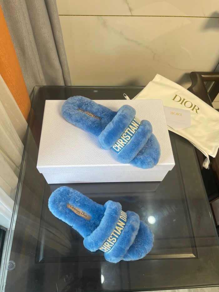 Dior women slippers 1：1 quality-187