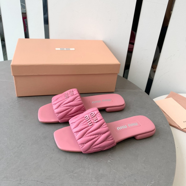 Miu Miu women slippers 1：1 quality-004