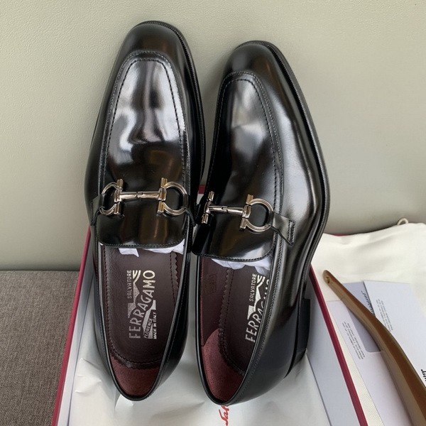 Ferragamo Men shoes 1：1 quality-308
