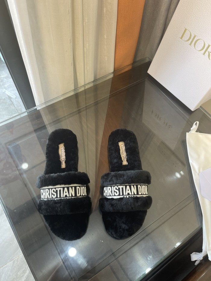 Dior women slippers 1：1 quality-188