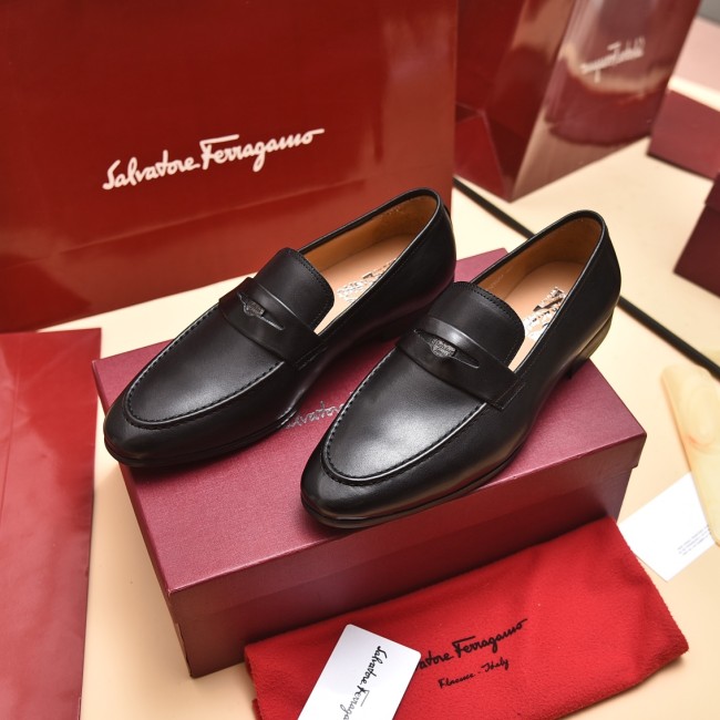 Ferragamo Men shoes 1：1 quality-355