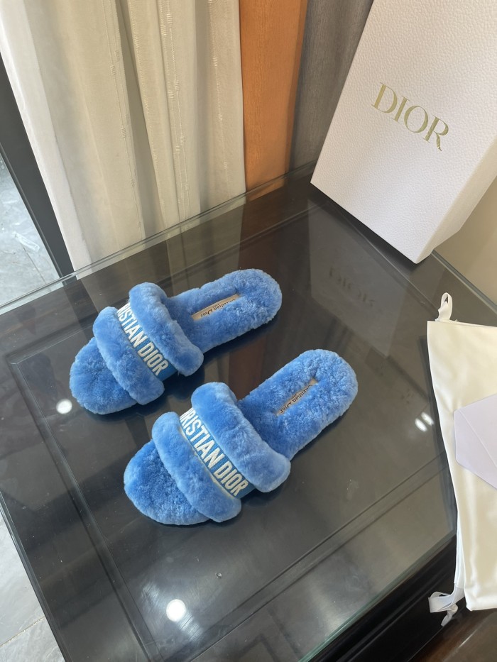 Dior women slippers 1：1 quality-187