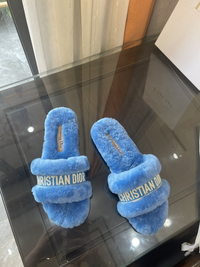 Dior women slippers 1：1 quality-187