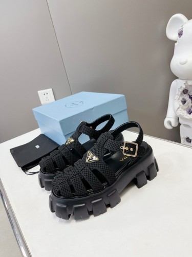 Prada women slippers 1：1 quality-028