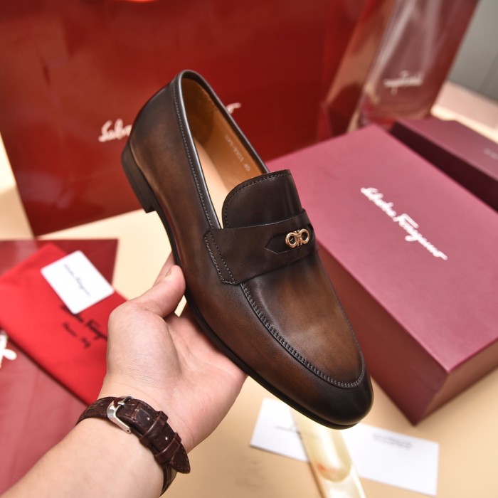 Ferragamo Men shoes 1：1 quality-372