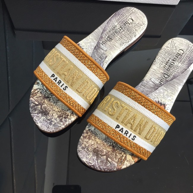 Dior women slippers 1：1 quality-299