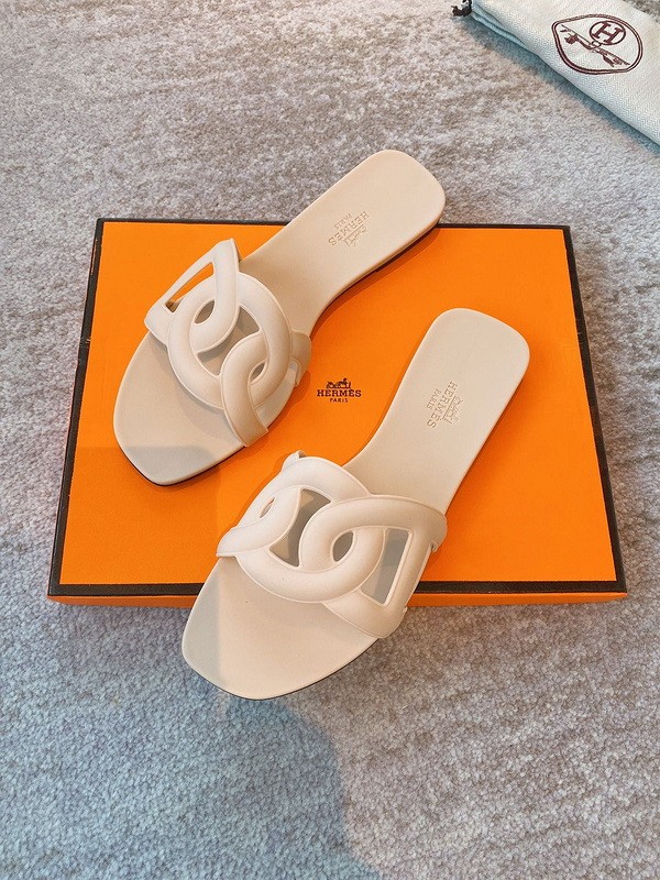 Hermes women slippers AAA-452