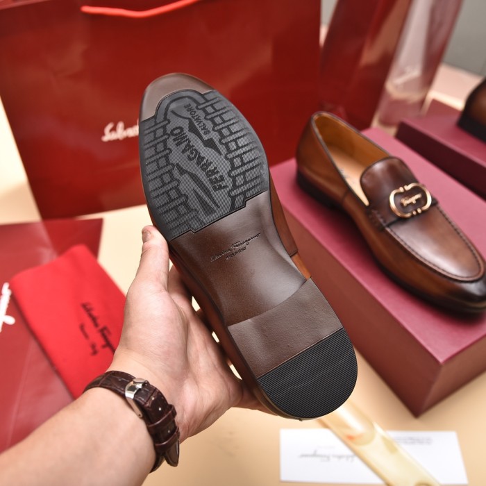 Ferragamo Men shoes 1：1 quality-368