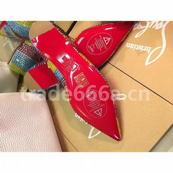 Super Max Christian Louboutin Custom High Heel-093