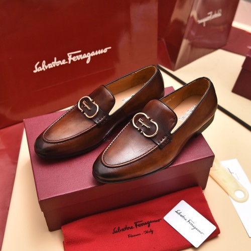 Ferragamo Men shoes 1：1 quality-368