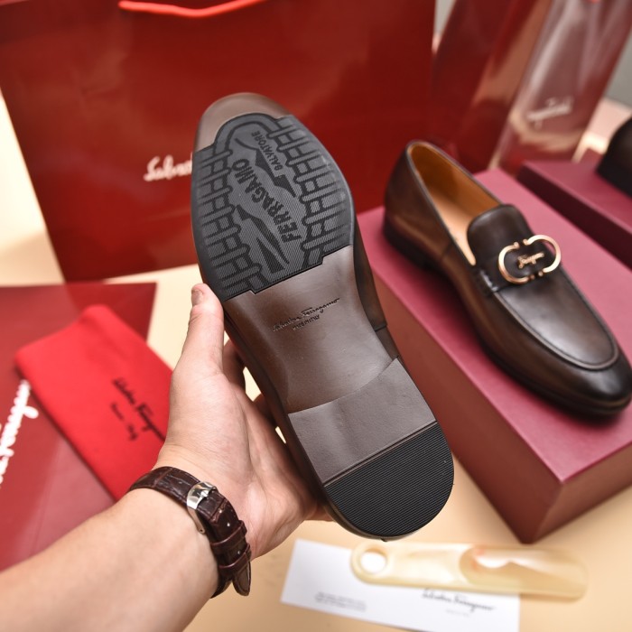Ferragamo Men shoes 1：1 quality-366