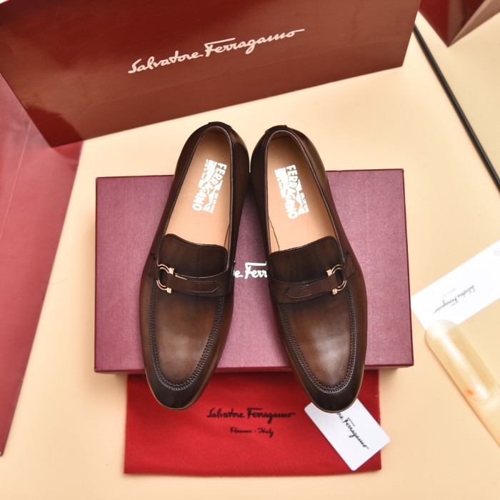 Ferragamo Men shoes 1：1 quality-360